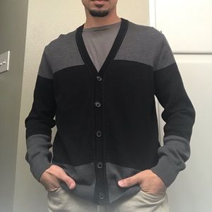 Perry Ellis sweater jacket 60% cotton 40% Acrylic